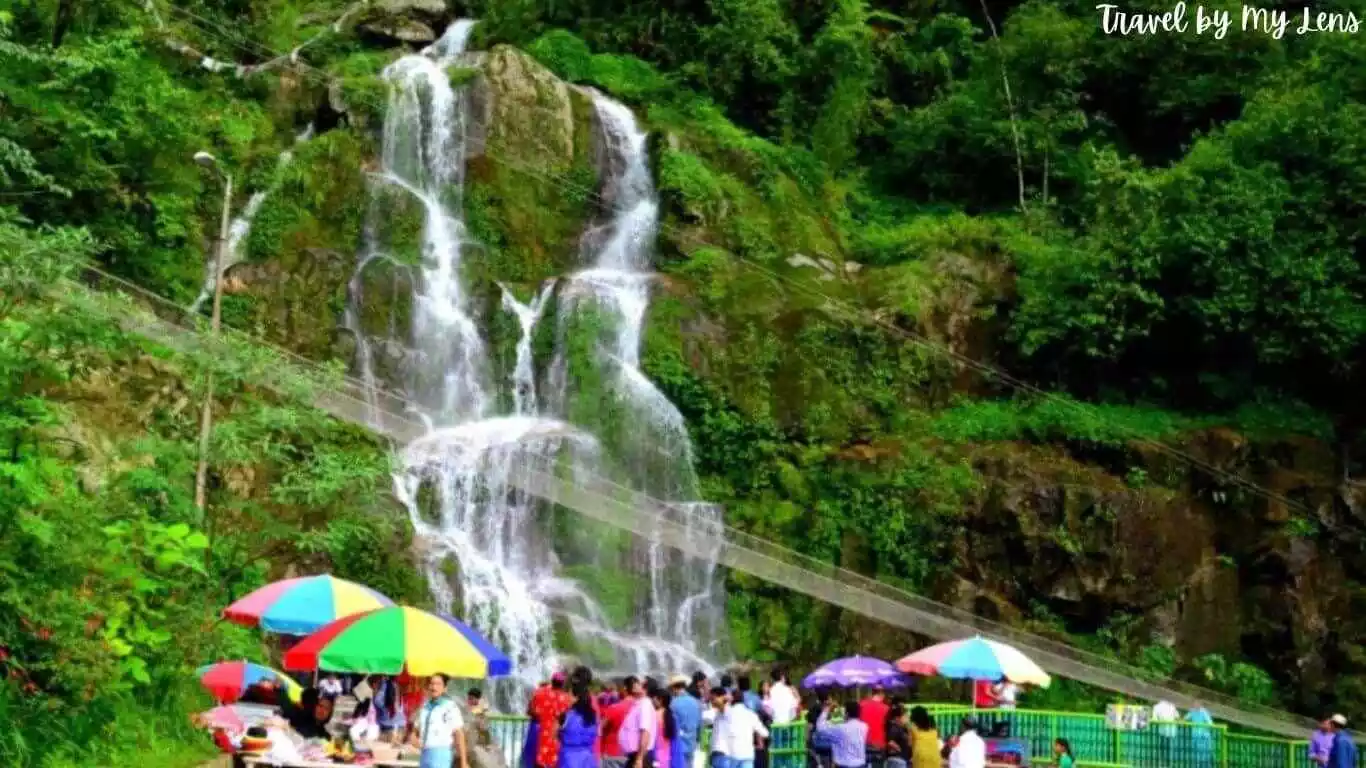 Bakthang Waterfall, one of the best places to visit in Gangtok, Sikkim