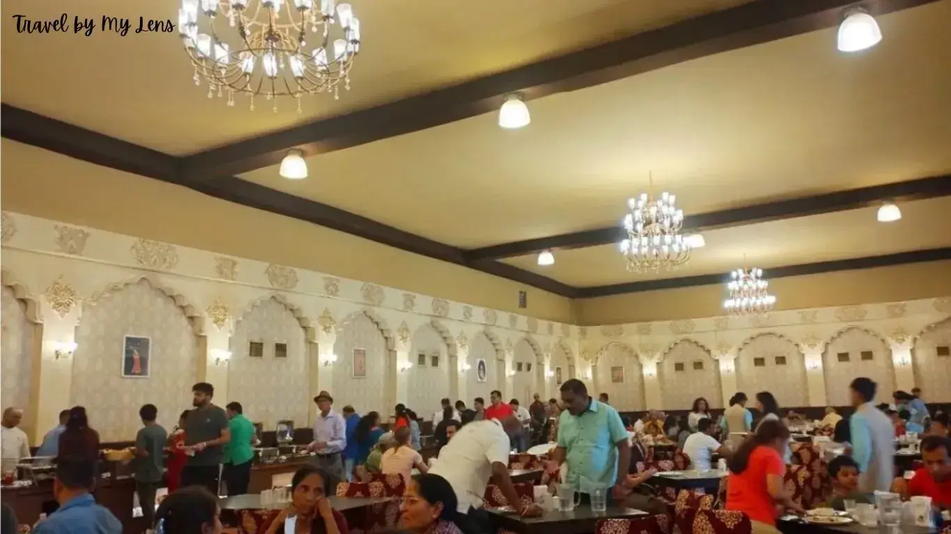 Dining Area at Rann Utsav, Kutch, Gujarat.