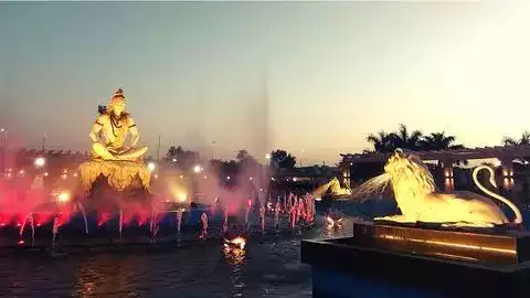 Mahakal Lok-Lotus Pond