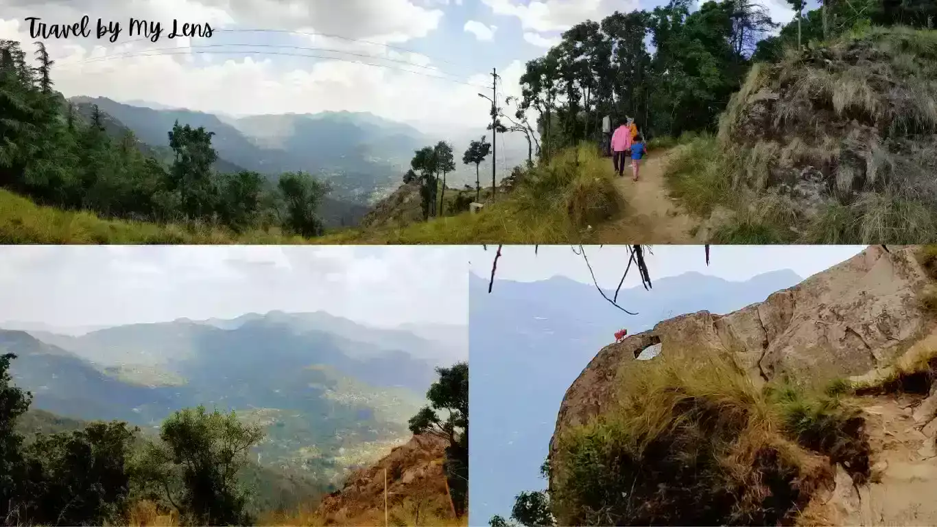 Trail at Mukteshwar, Valley View, Chauli ki Jali. Mukteshwar, a pleasing destination situated at an elevation of 2,285 mts above sea level in Nainital district of Uttarakhand, India.