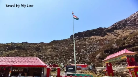 Deshbhakti Sthal with Indian Flag and Wall of Fame at Baba Mandir Campus, Nathula, Gangtok, East Sikkim