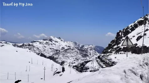 Car Parking view at Nathula Pass, Nathula, Gangtok, East Sikkim